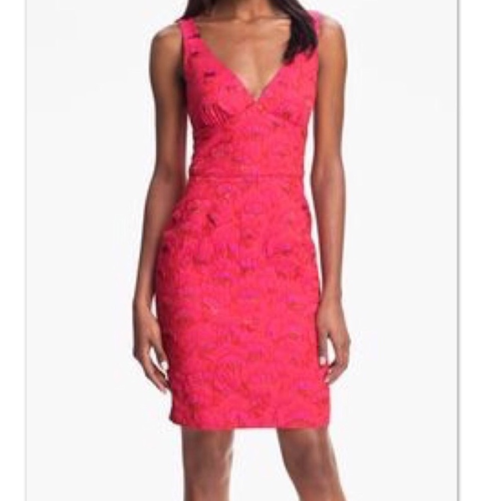 TRINA TURK Jacquard Sheath